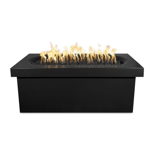 Ramona Rectangular Concrete Fire Table by The Outdoor Plus - Free Cover Included