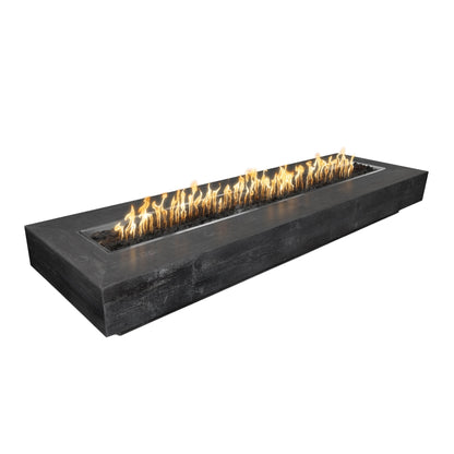 Coronado Wood Grain Fire Pit by The Outdoor Plus - Free Cover Included