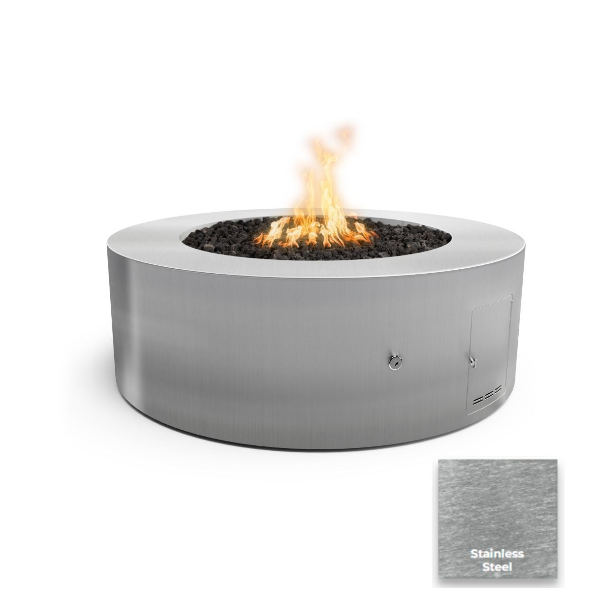 Unity Steel Fire Pit - 24" Tall by The Outdoor Plus - Free Cover Included