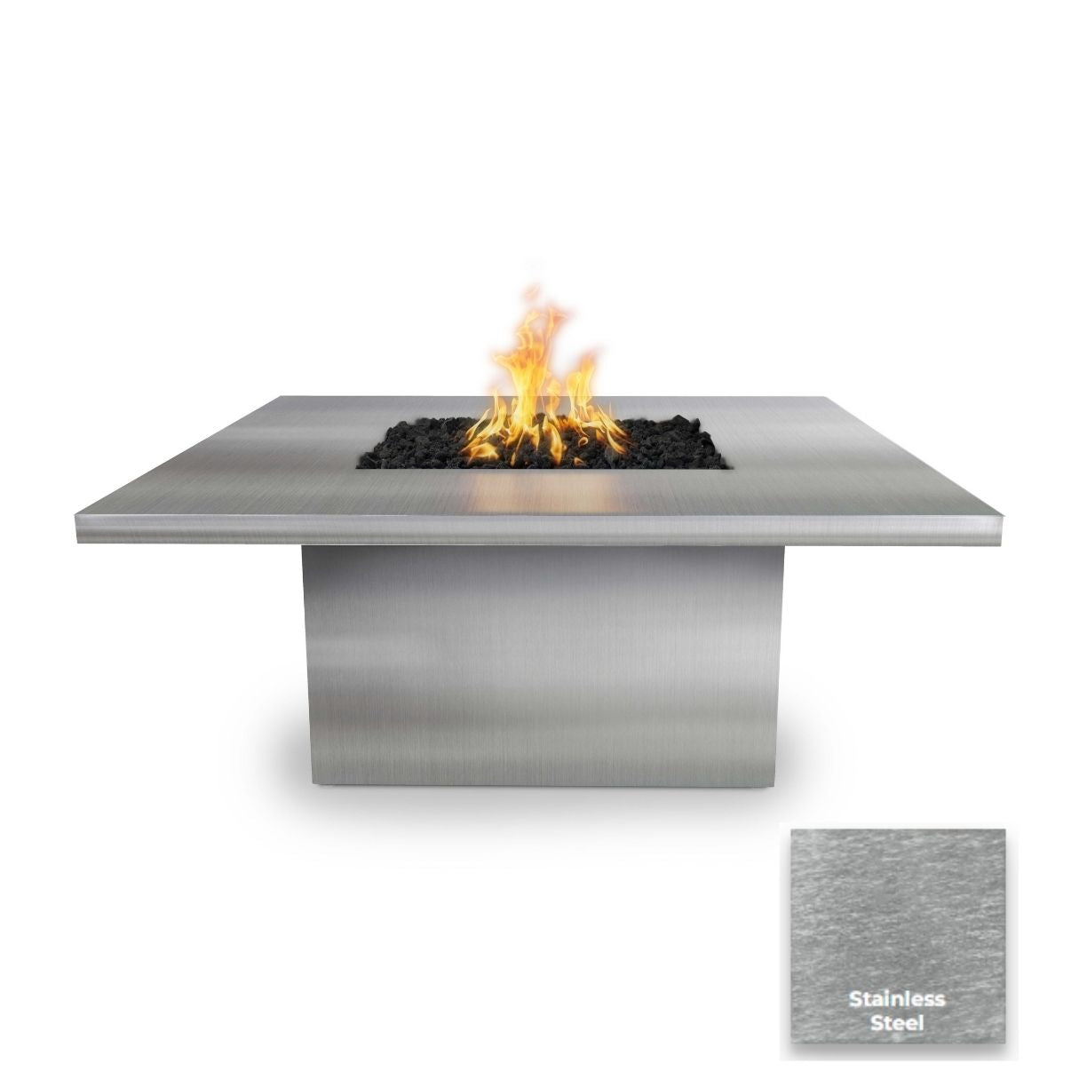 Bella Square Fire Table by The Outdoor Plus - Free Cover Included