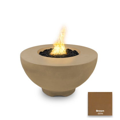 Sienna Concrete Fire Pit by The Outdoor Plus - Free Cover Included