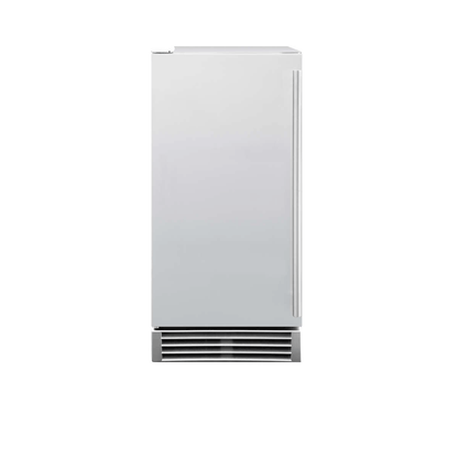 15" UL Outdoor Rated Ice Maker w/Stainless Door - 50 lb. Capacity