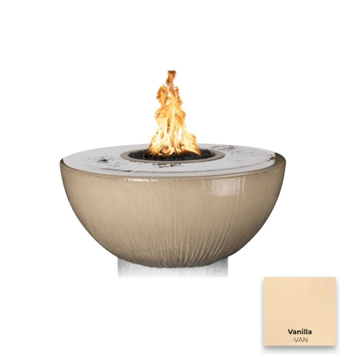 Sedona Self Contained Fire & Water Unit 360° by The Outdoor Plus - Free Cover Included