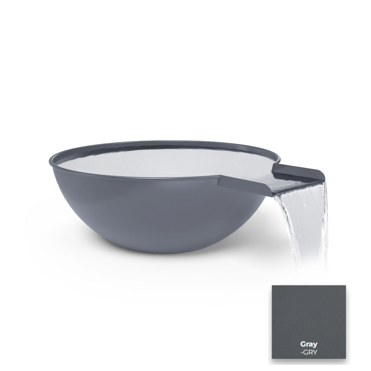 Sedona Powder coated Steel Water Bowl by The Outdoor Plus - Free Cover Included
