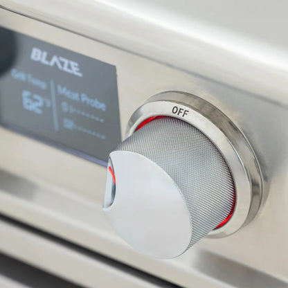 Blaze LTE PRO 40" 5 Burner Built-in Natural Gas Grill with Digital Temperature Screen & Rear Infrared Burner (BLZ-5LTEPRO-NG)