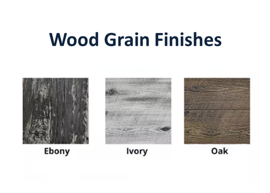 Sedona Wood Grain Concrete Water Bowl by The Outdoor Plus - Free Cover Included