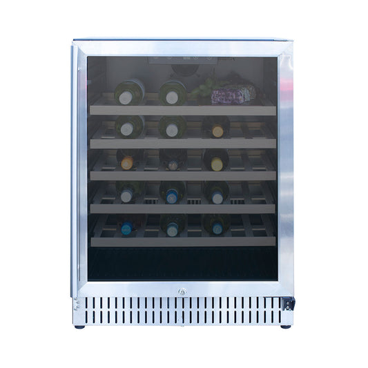 24" 5.3c Deluxe Outdoor Rated Wine Cooler