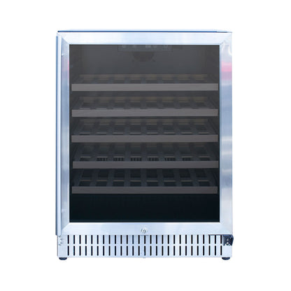 24" 5.3c Deluxe Outdoor Rated Wine Cooler