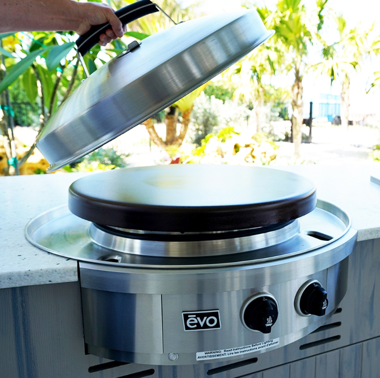 Evo Affinity 25G Outdoor Built-in Flattop Griddle