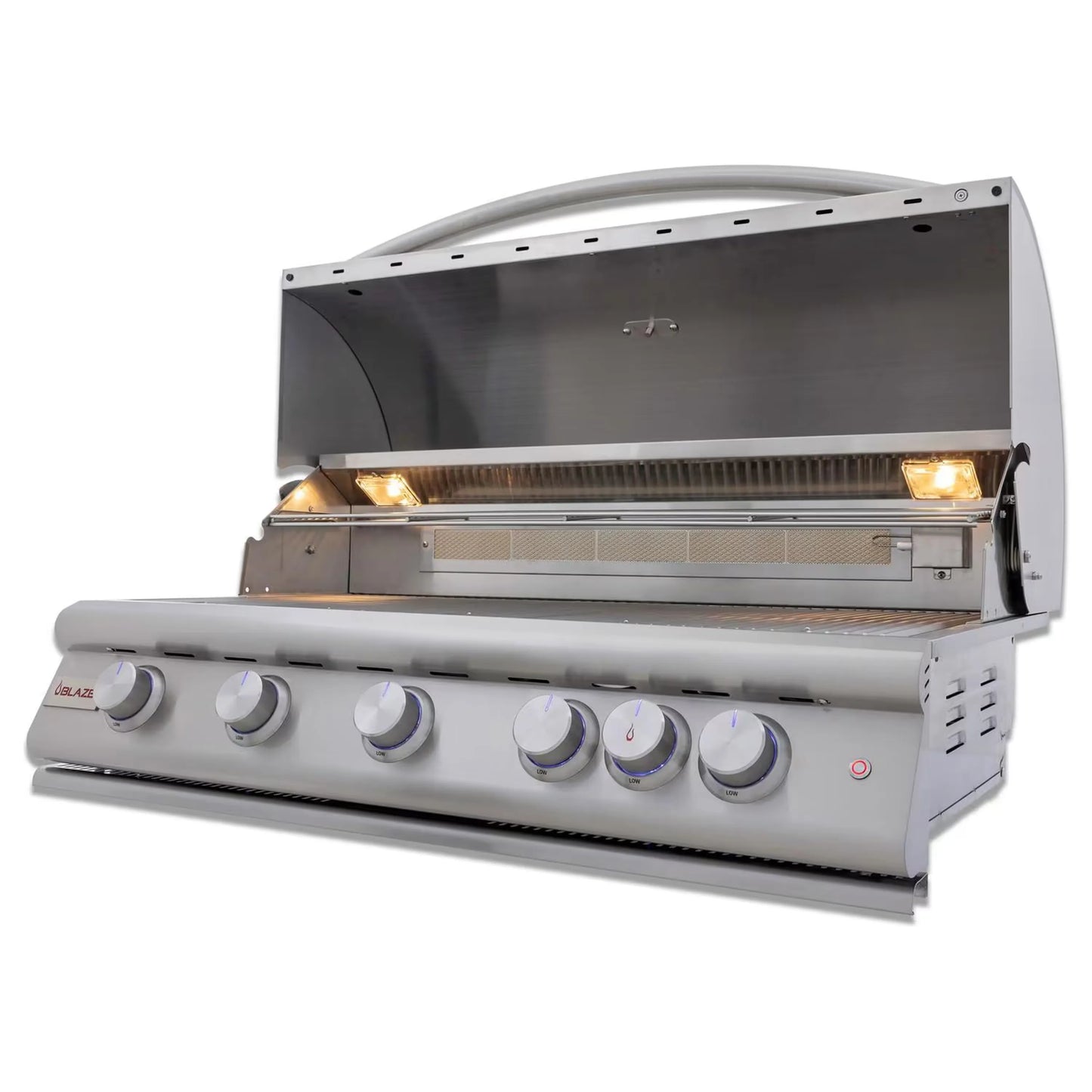 Blaze Premium LTE+ 40" 5-Burner Built-In Natural Gas Grill W/ Rear Infrared Burner and Lift-Assist Hood (BLZ-5LTE3-NG)