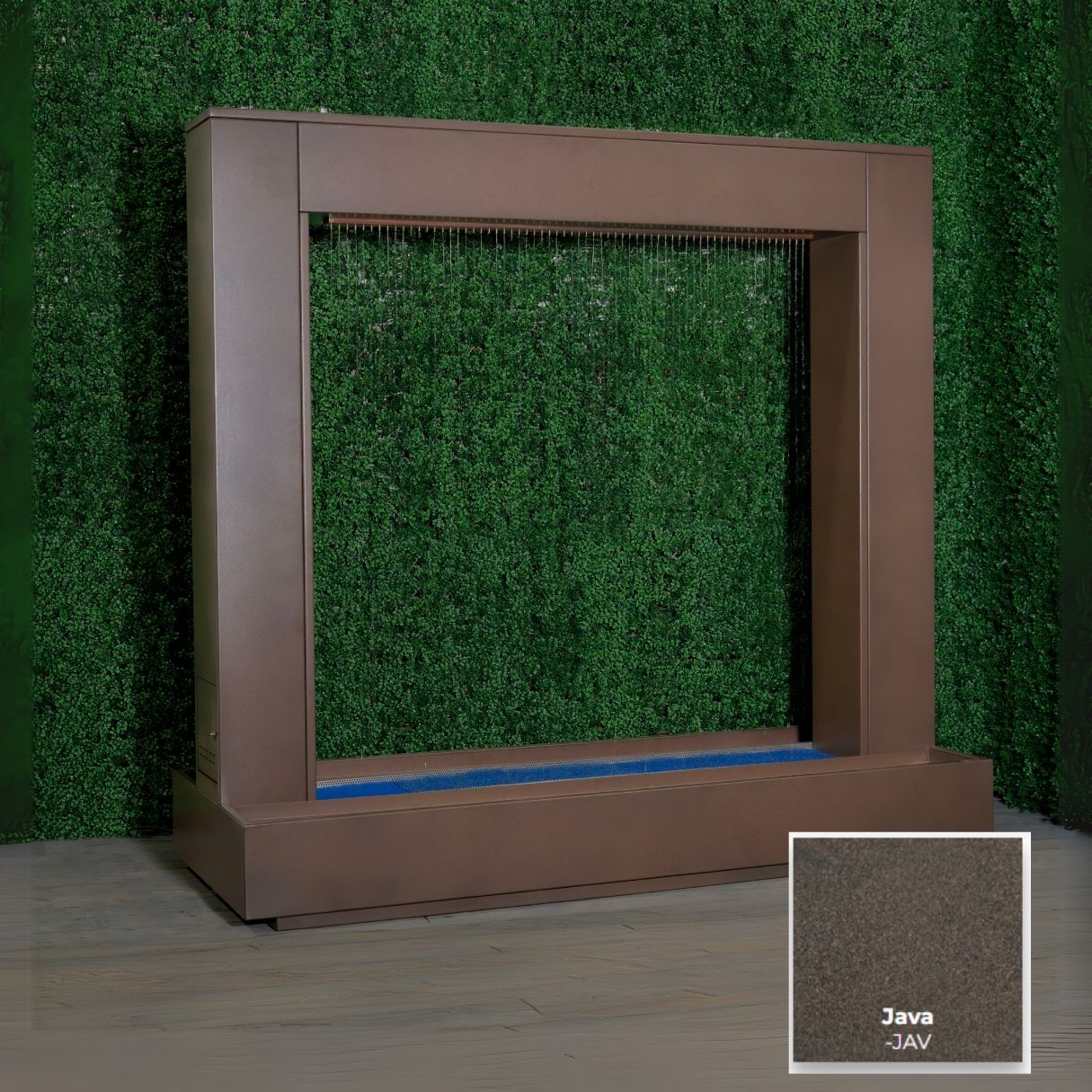 Paradise Fall -  Metal Powder Coat - LED Waterfall Feature by The Outdoor Plus