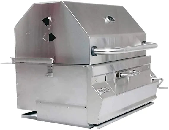 Fire Magic Legacy 30" Freestanding Charcoal Grill With Smoker Oven/Hood (24-SC01C-61)