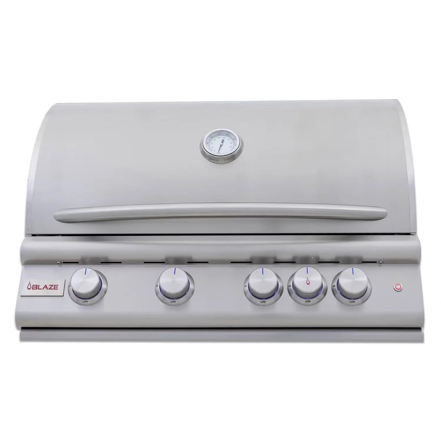 Blaze Grill Package - Premium LTE 32" 4-Burner Built-In Liquid Propane Grill, and  Grill Cart in Stainless Steel