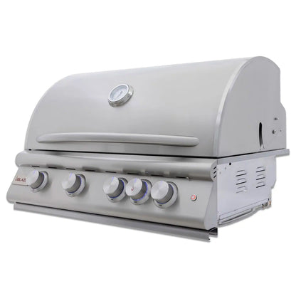 Blaze Premium LTE+ 32" 4-Burner Built-In Natural Gas Grill W/ Rear Infrared Burner & Lift-Assist Hood (BLZ-4LTE3-NG)
