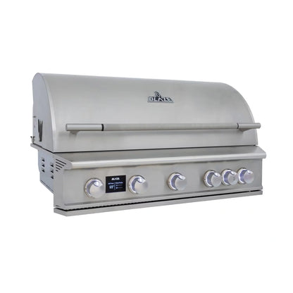 Blaze LTE PRO 40" 5 Burner Built-in Natural Gas Grill with Digital Temperature Screen & Rear Infrared Burner (BLZ-5LTEPRO-NG)