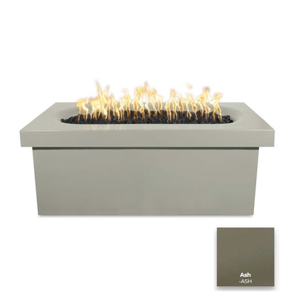 Ramona Rectangular Concrete Fire Table by The Outdoor Plus - Free Cover Included