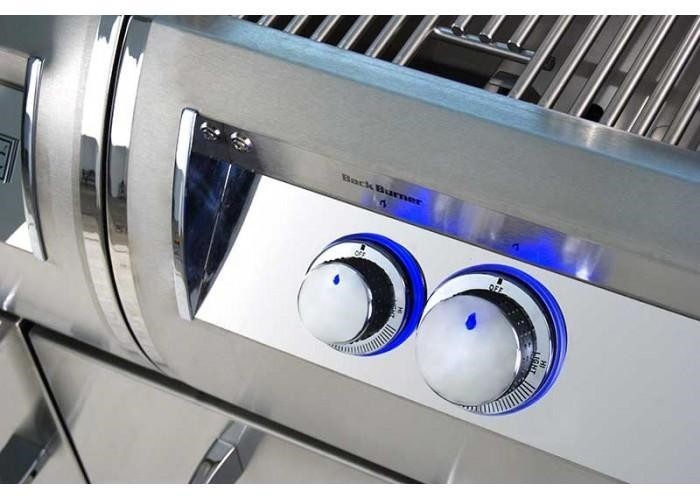 Fire Magic Aurora A430s 29 1/2" Propane Gas Freestanding Grill with Backburner, Rotisserie Kit and Analog Thermometer (A430S-8EAP-61)