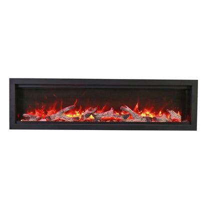 Amantii 60" Symmetry Bespoke Built-In Electric Fireplace with Wifi and Sound
