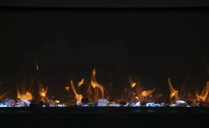 Amantii Traditional Bespoke 30" Indoor/Outdoor Smart Electric Insert Fireplace