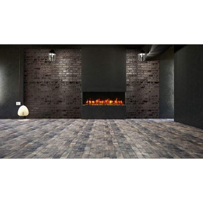 Amantii Tru-View 72" Three Sided Slim Glass Electric Fireplace