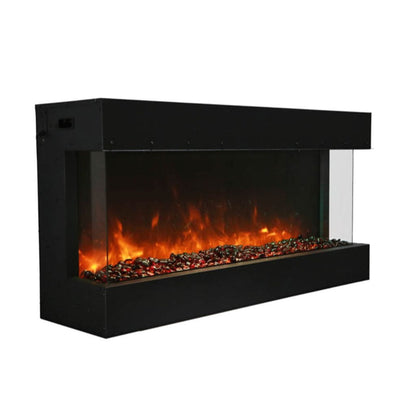 Amantii Tru-View XL Deep 40" Built-In Three Sided Electric Fireplace