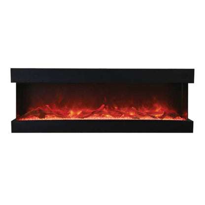 Amantii Tru-View XL Deep 72" Built-In Three Sided Electric Fireplace