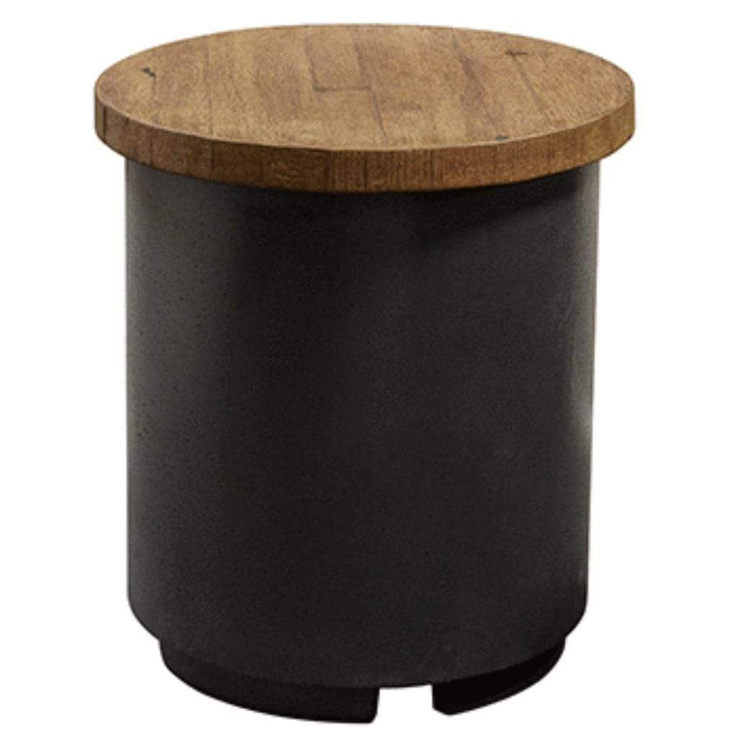 American Fyre Designs 17" Reclaimed Wood Contempo Tank/End Table