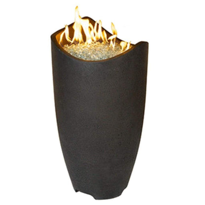 American Fyre Designs 20" Wave Gas Fire Urn with Access Door