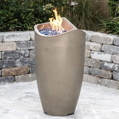 American Fyre Designs 20" Wave Gas Fire Urn (without Access Door)