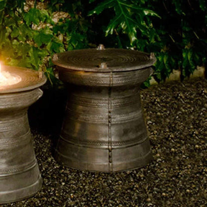 American Fyre Designs 21¾" Rain Drum Tank/End Table