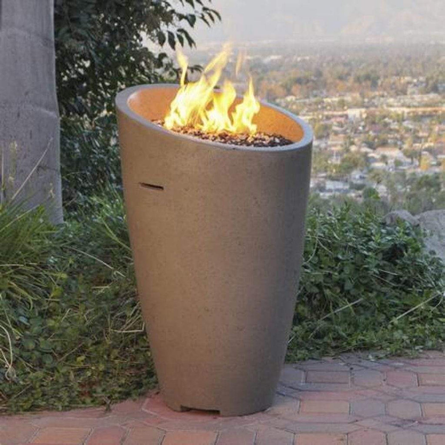American Fyre Designs 23" Eclipse Gas Fire Urn (without Access Door)