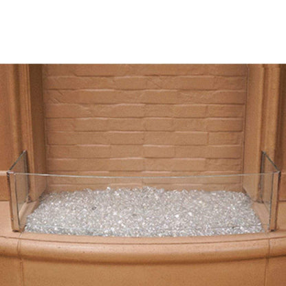 American Fyre Designs 31.25" Firefall Glass Wind Guard