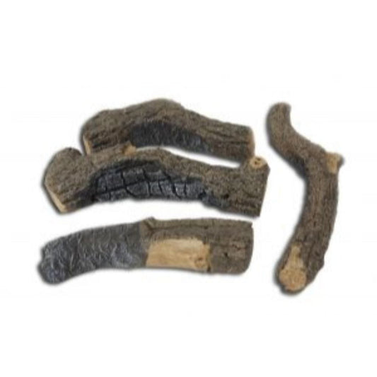 American Fyre Designs Charred Branches Outdoor Log Set