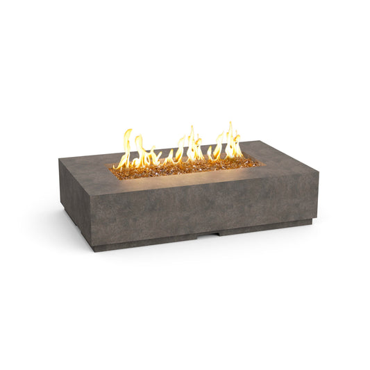 American Fyre Designs Legend 60" Dark Basalt Liquid Propane Firetable with Manual Flame Sensing Control