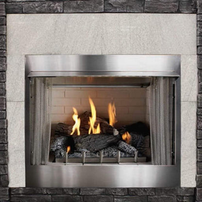 American Hearth 36-inch Carol Rose Coastal Fireplace 