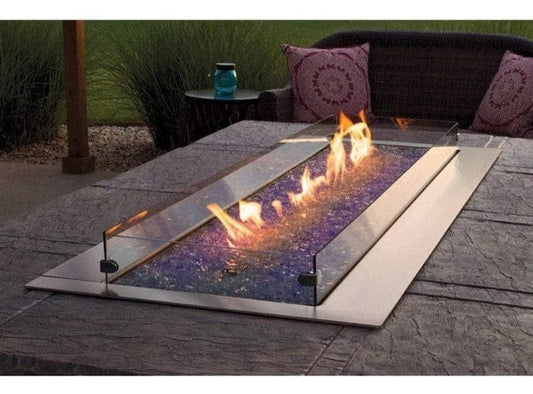 Empire White Mountain Hearth Carol Rose 48" Manual Outdoor Linear Fire Pit OL48TP10