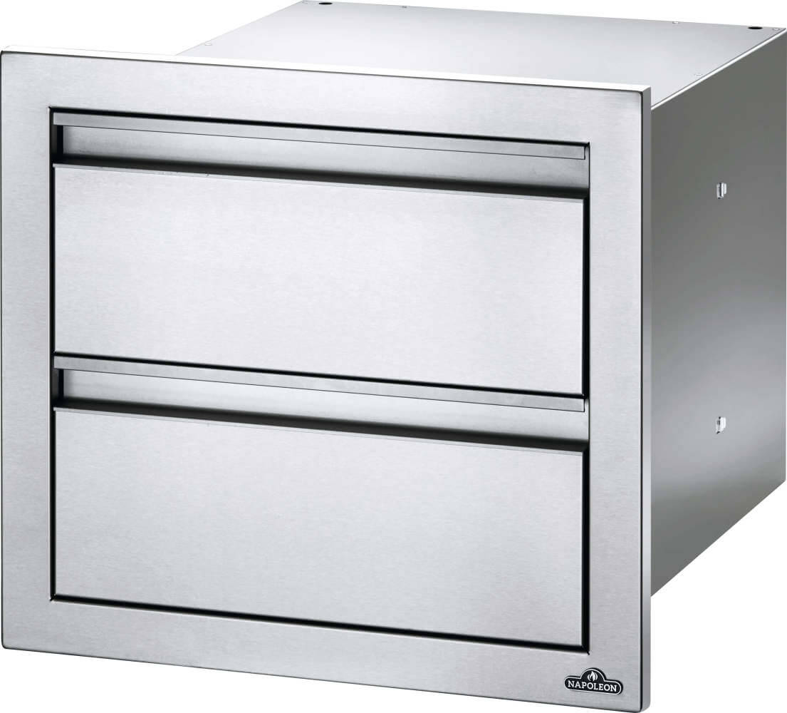 Napoleon 18 x 16 inch Double Drawer