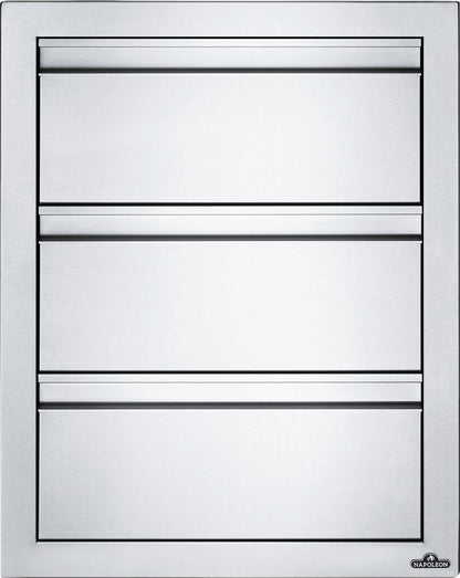 Napoleon 18 x 24 inch Triple Drawer