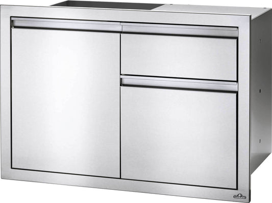 Napoleon 36 x 24 inch Single Door & Waste Bin Drawer