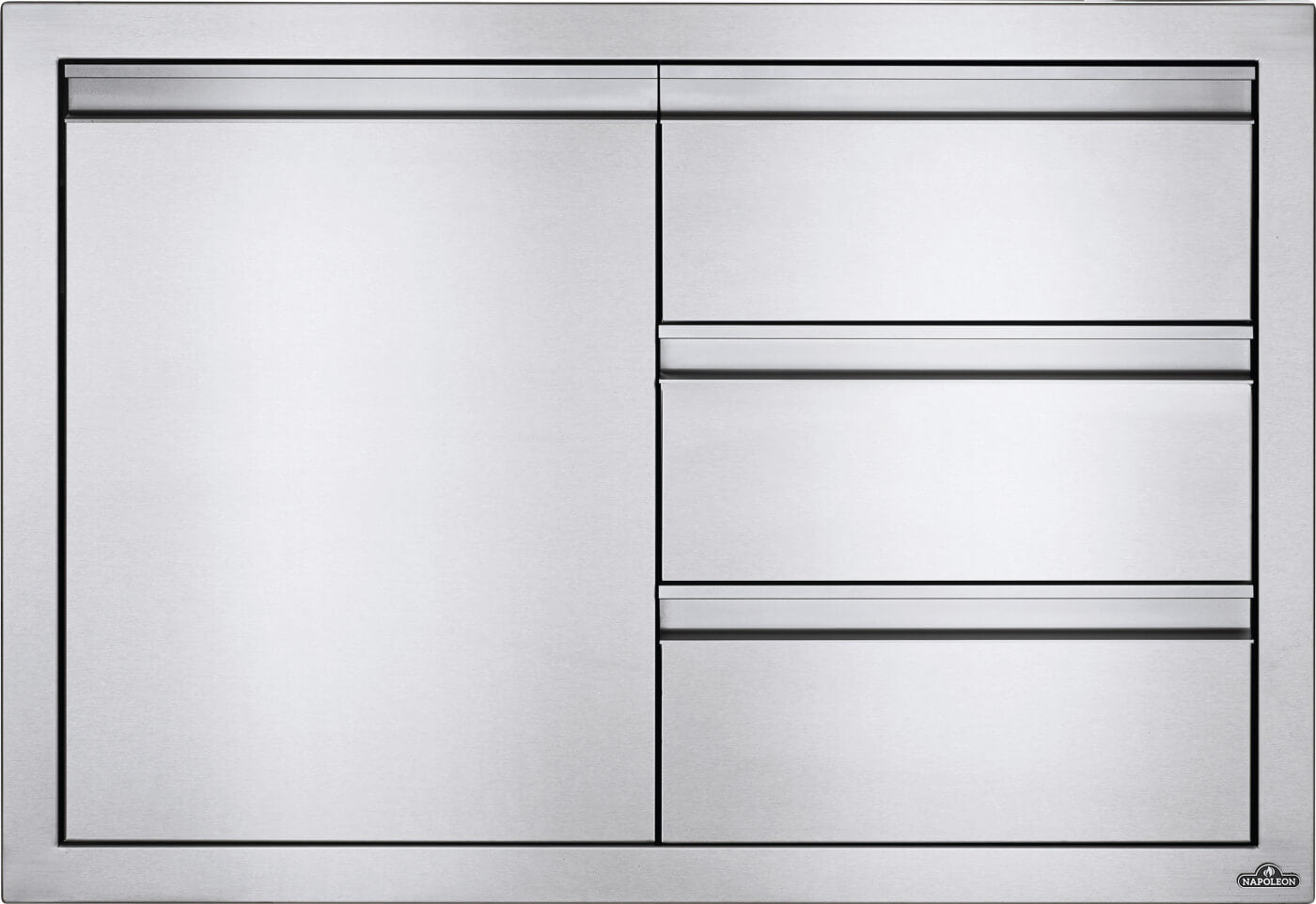 Napoleon 36 x 24 inch Single Door & Triple Drawer Combo