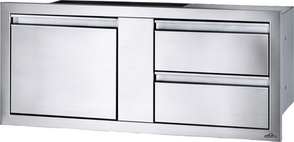 Napoleon 42 x 16 inch Single Door & Double Drawer Combo