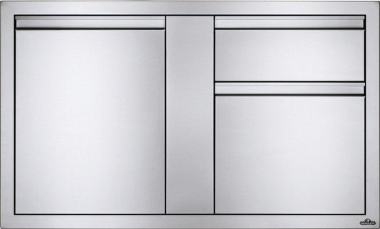 Napoleon 42 x 24 inch Large Single Door & Standard Drawer