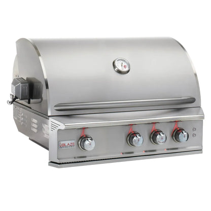 Blaze Professional LUX 34" 3-Burner Built-In Natural Gas Grill With Rear Infrared Burner (BLZ-3PRO-NG)