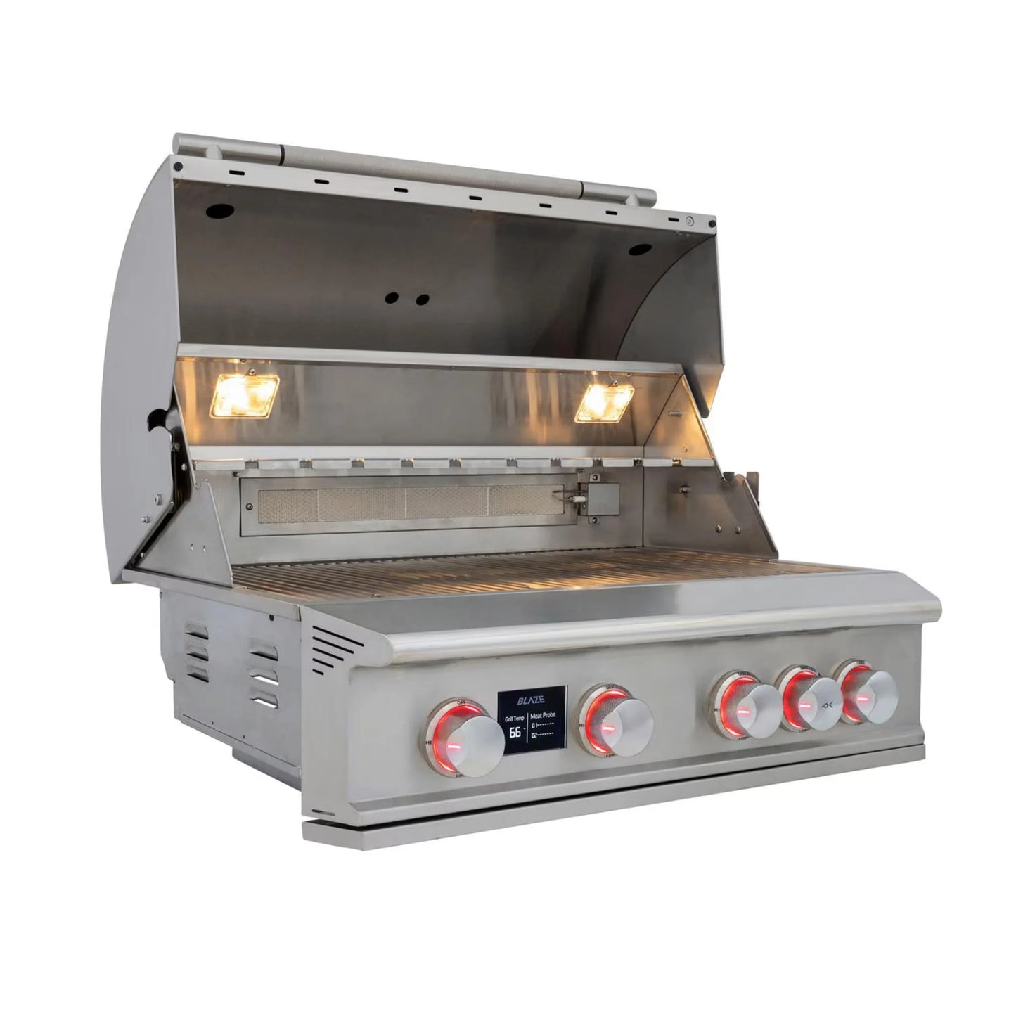 Blaze LTE PRO 32" 4 Burner Built-in Natural Gas Grill with Digital Temperature Screen & Rear Infrared Burner (BLZ-4LTEPRO-NG)