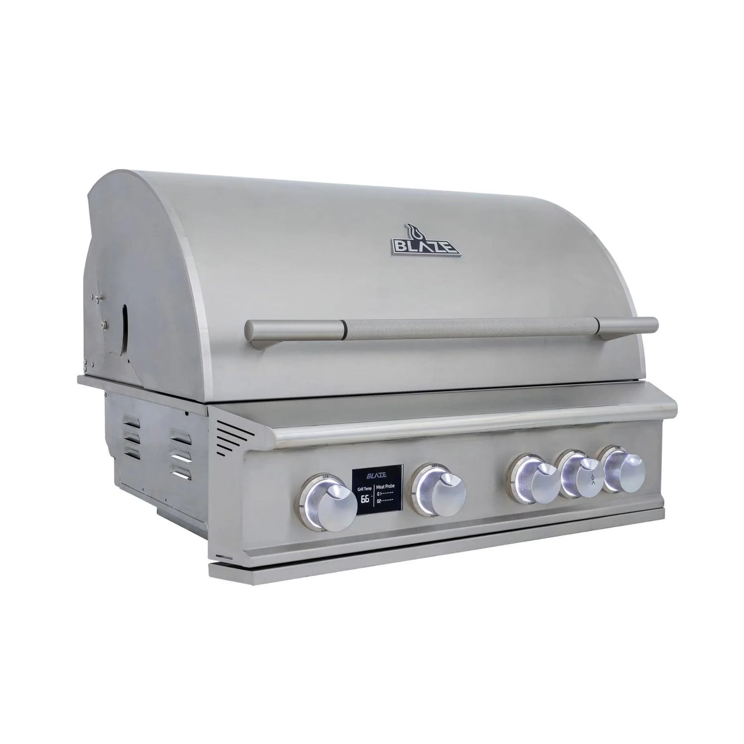 Blaze LTE PRO 32" 4 Burner Built-in Natural Gas Grill with Digital Temperature Screen & Rear Infrared Burner (BLZ-4LTEPRO-NG)