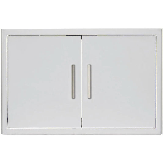 Blaze 40-Inch Double Access Door With Paper Towel Holder in Stainless Steel (BLZ-AD40-R-SC)