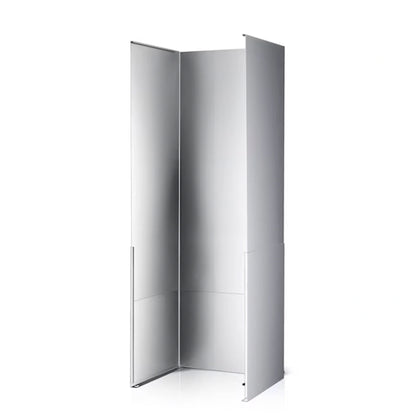 Blaze High-Ceiling Extendable Vent Hood Duct Cover for 42-Inch Vent Hood (BLZ-42-VHOOD-DCVR-22)