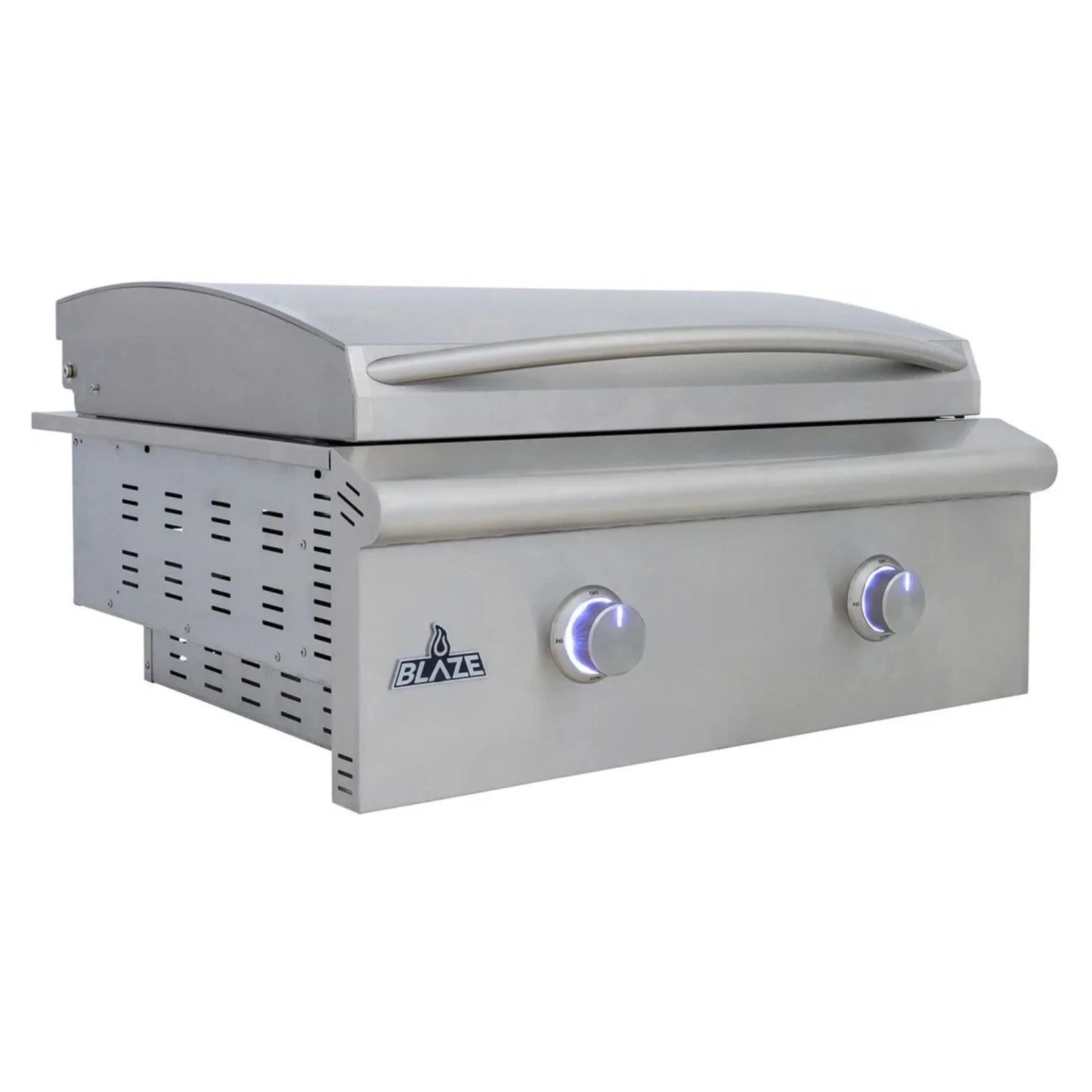 Blaze LTE+ 30" Built-in Natural Gas Griddle with Lift-Assist Hood (BLZ-GRIDDLE-LTE3-NG)