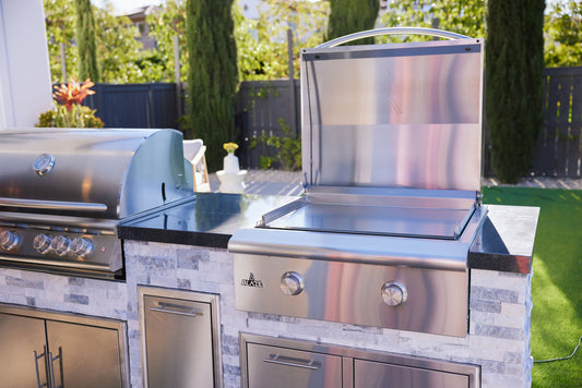 Blaze LTE+ 30" Built-in Propane Gas Griddle with Lift-Assist Hood (BLZ-GRIDDLE-LTE3-LP)