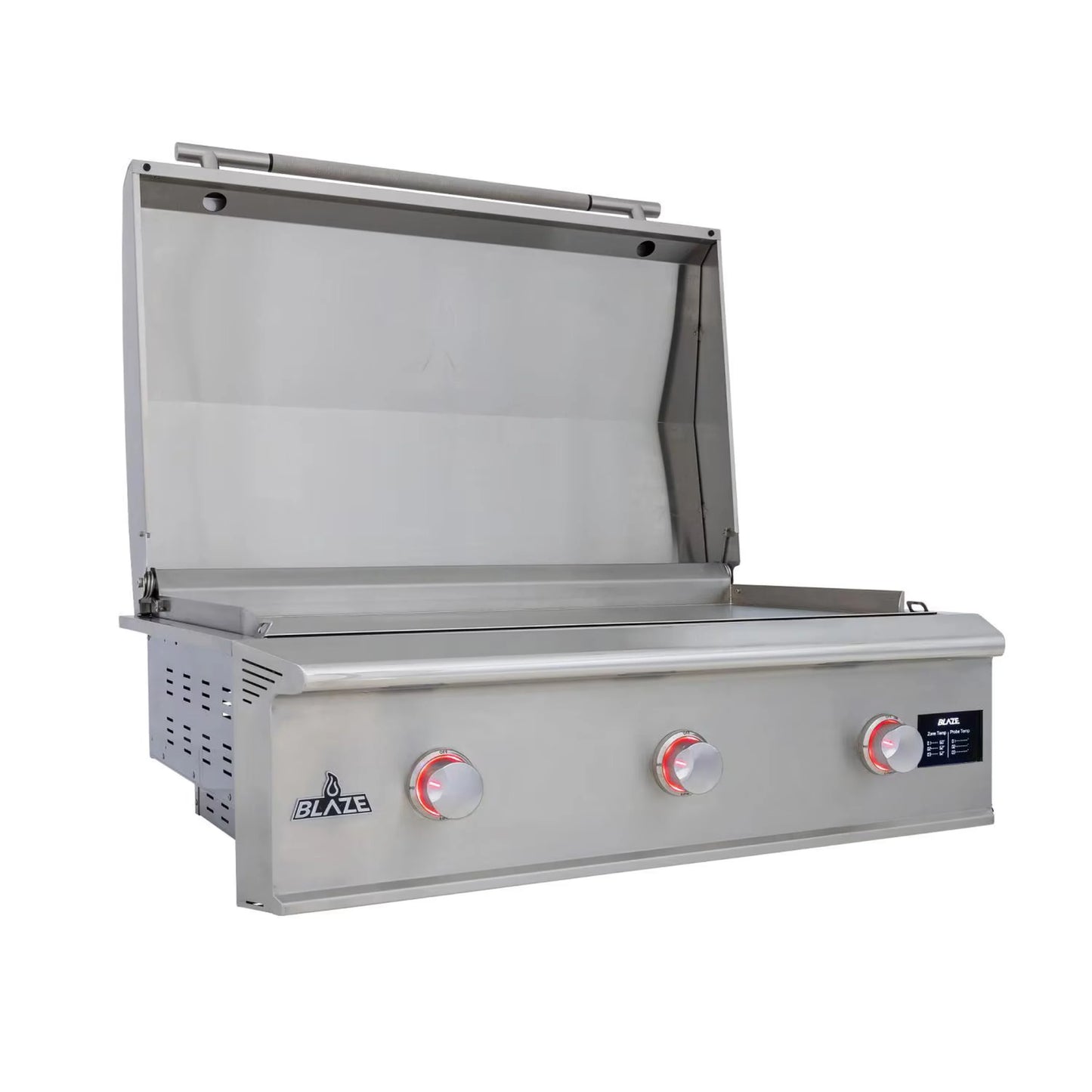 Blaze LTE PRO 40" Built-in Propane Gas Griddle with Digital Temperature Screen & Lift-Assist Lid (BLZ-GRIDDLE40-LP)